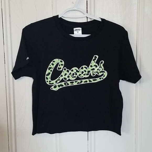 Crooks & Castles cut off cropped tee - Picture 1 of 1